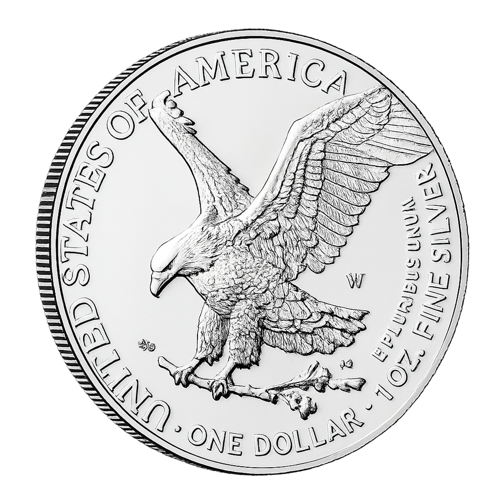 2024 1 oz Silver American Eagle $1 Coin BU