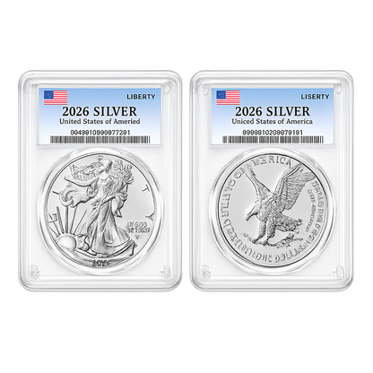 2026 1 oz Silver American Eagle $1 Coin BU