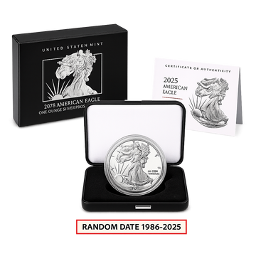 1 oz Proof Silver American Eagle (Random Date 1986 - 2025)
