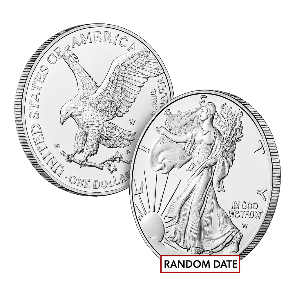 1 oz Proof Silver American Eagle (Random Date 1986 - 2025)